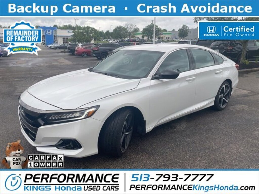 Used 2021 Honda Accord Sedan Sport Sedan