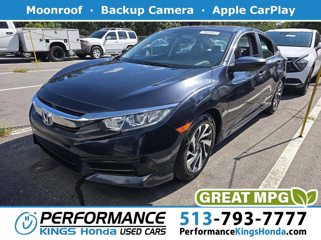 Used 2016 Honda Civic Sedan EX Sedan