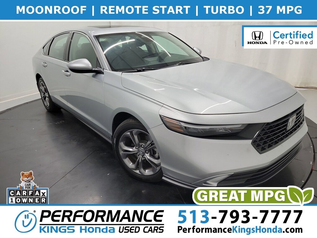 Certified 2024 Honda Accord Sedan EX Sedan