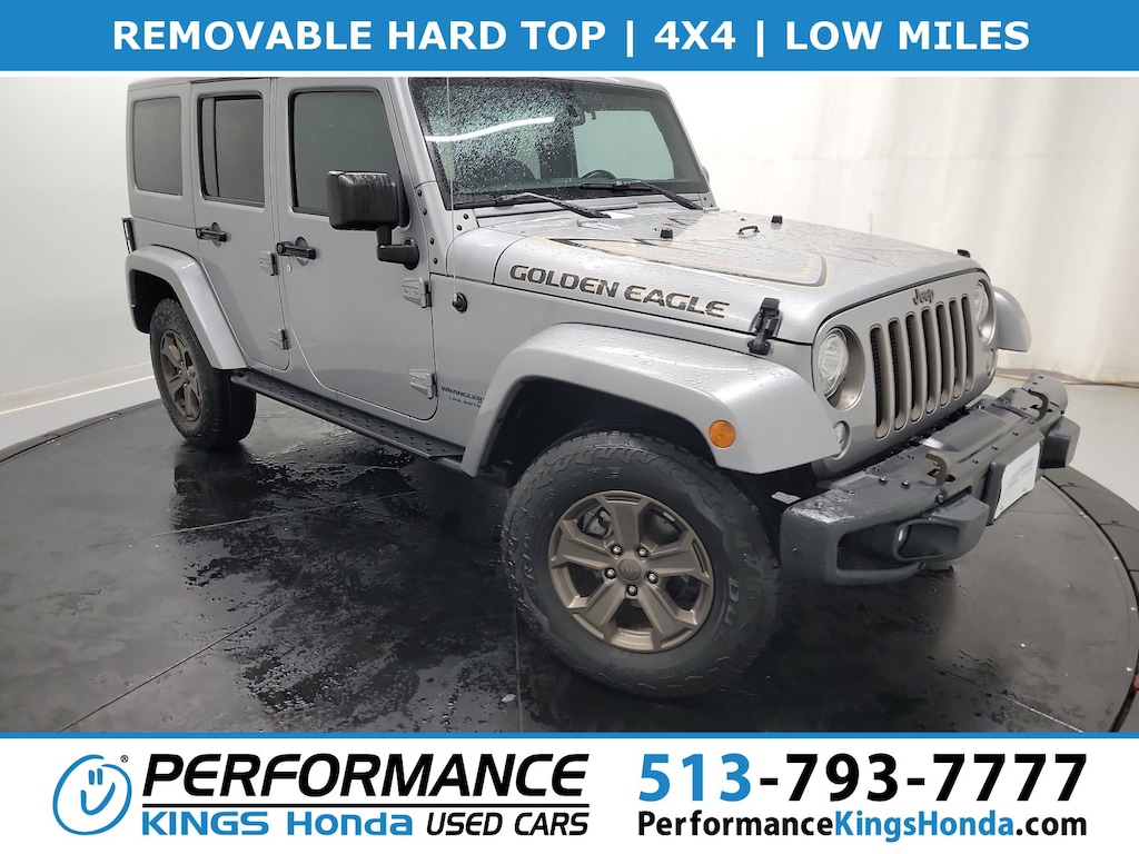 Used 2018 Jeep Wrangler JK Unlimited Golden Eagle SUV