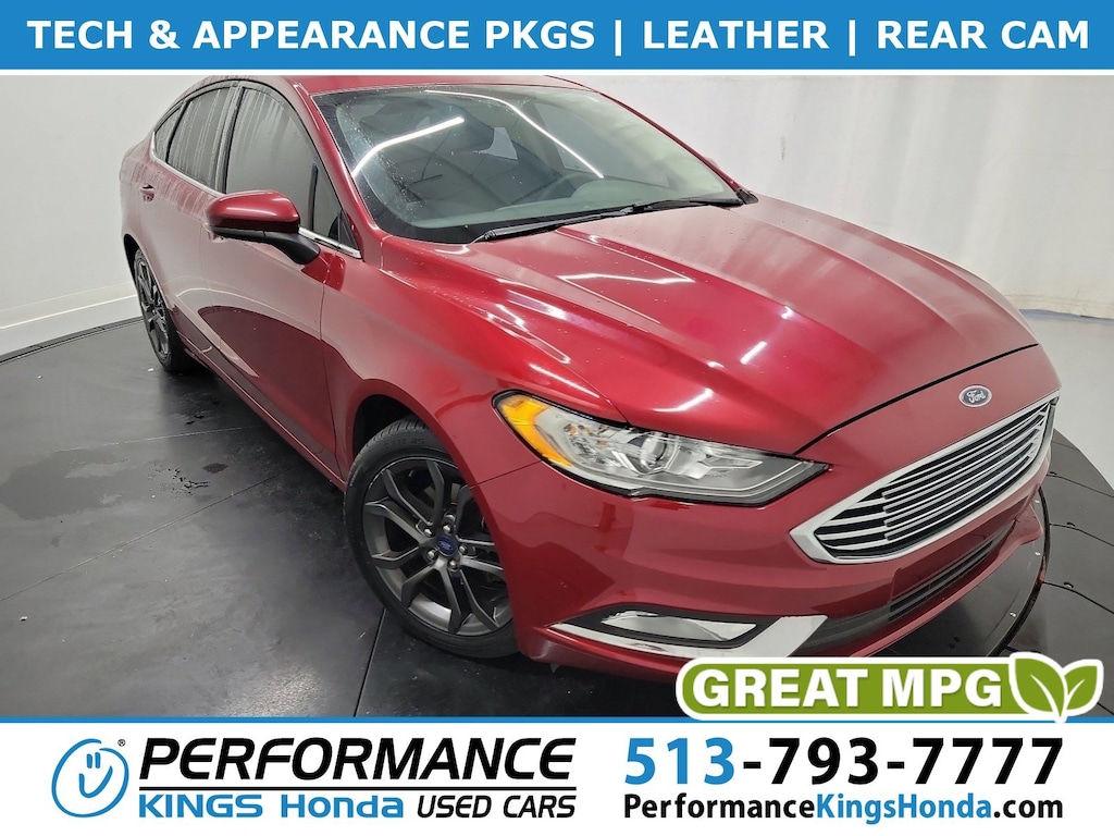 Used 2018 Ford Fusion SE Sedan