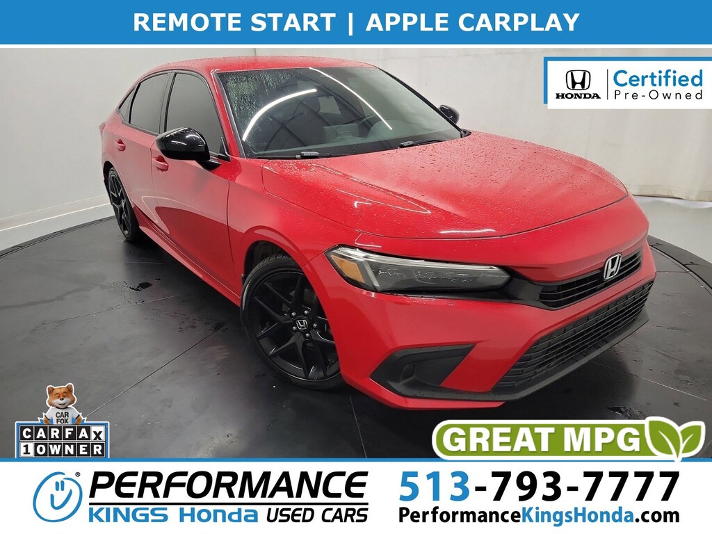 Used 2022 Honda Civic Sedan Sport Sedan