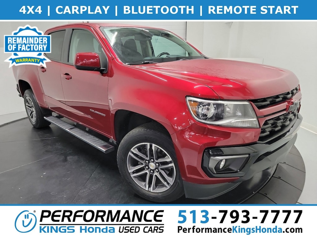 Used 2021 Chevrolet Colorado 4WD LT Truck Crew Cab