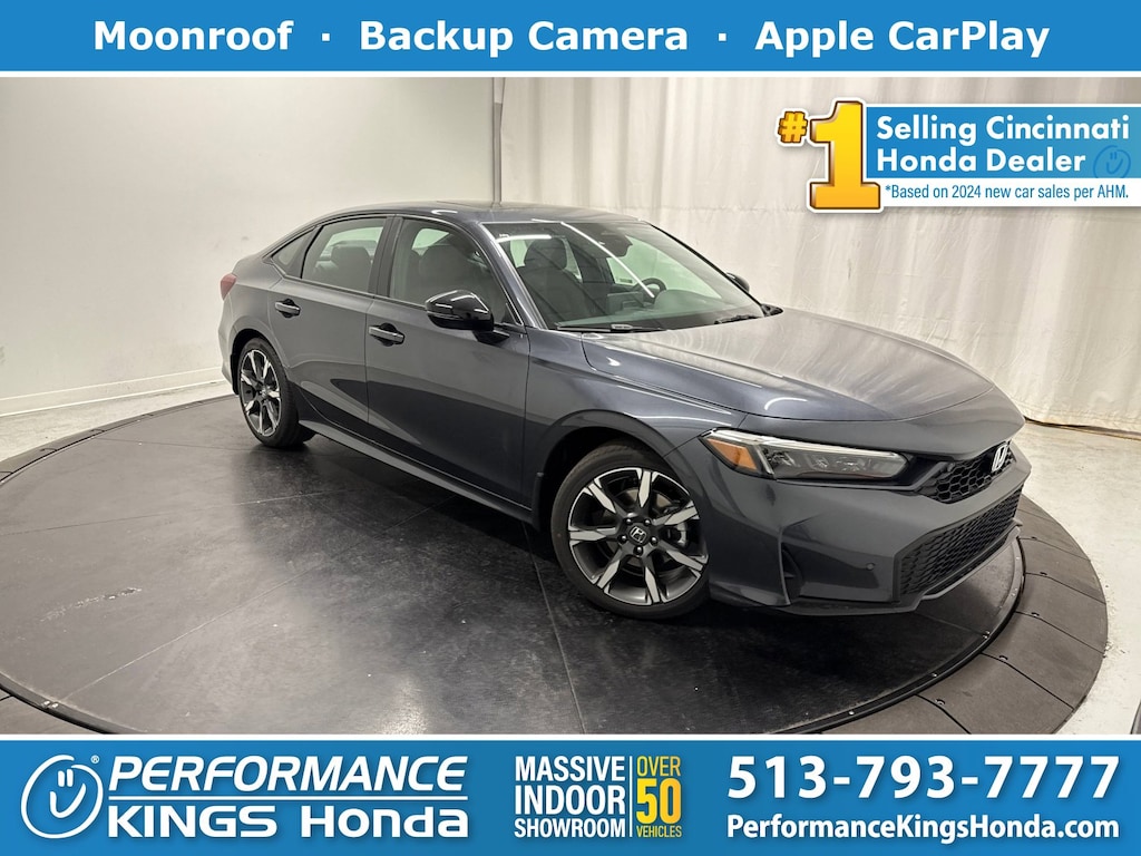 New 2026 Honda Civic Sedan Hybrid Sport Touring Sedan