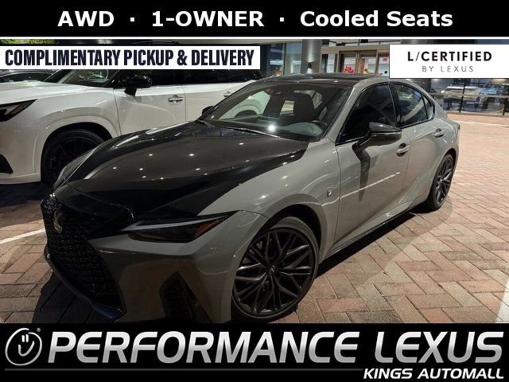 Certified 2023 Lexus IS 350 F SPORT Design Sedan