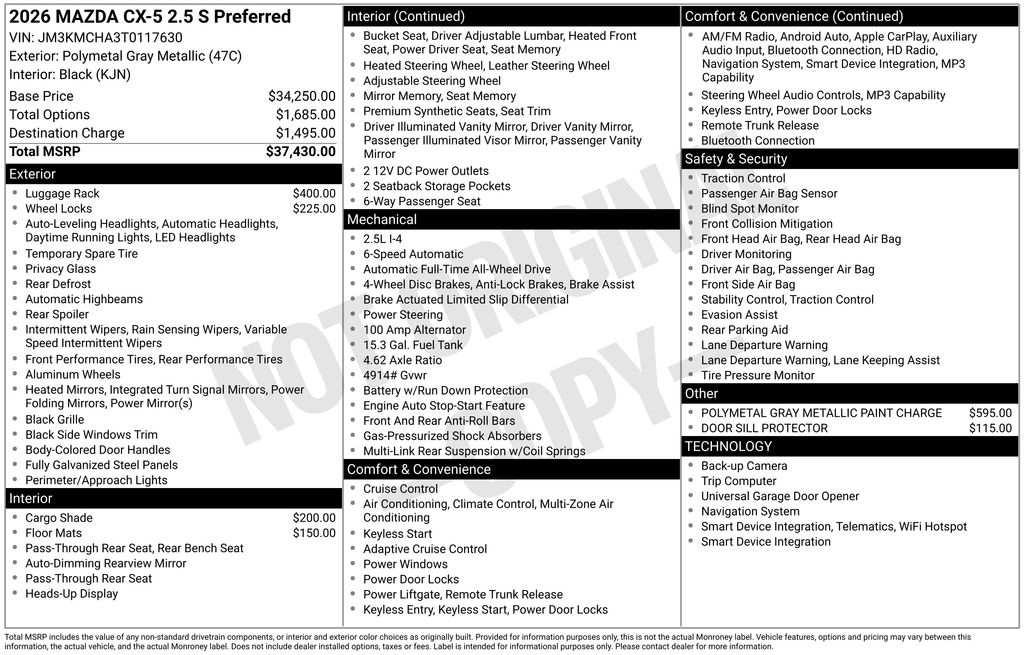 2026 Mazda CX-5 S Preferred - Photo 9