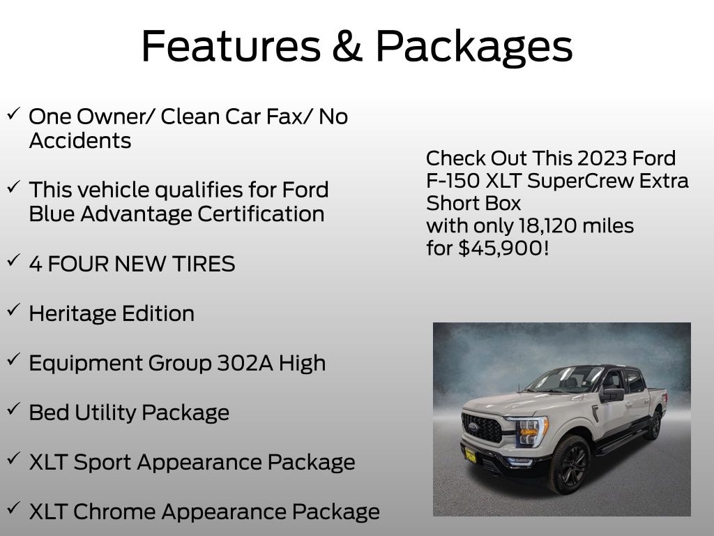 Certified 2023 Ford F-150 XLT Truck