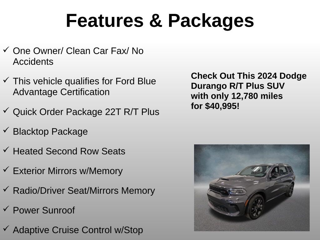 Used 2024 Dodge Durango R/T Plus SUV