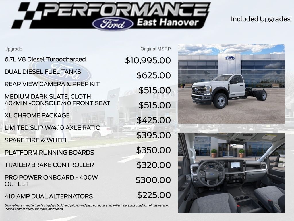 New 2026 Ford F-550SD XL Chassis