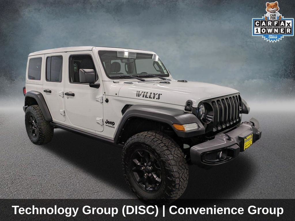Used 2021 Jeep Wrangler Unlimited Willys SUV