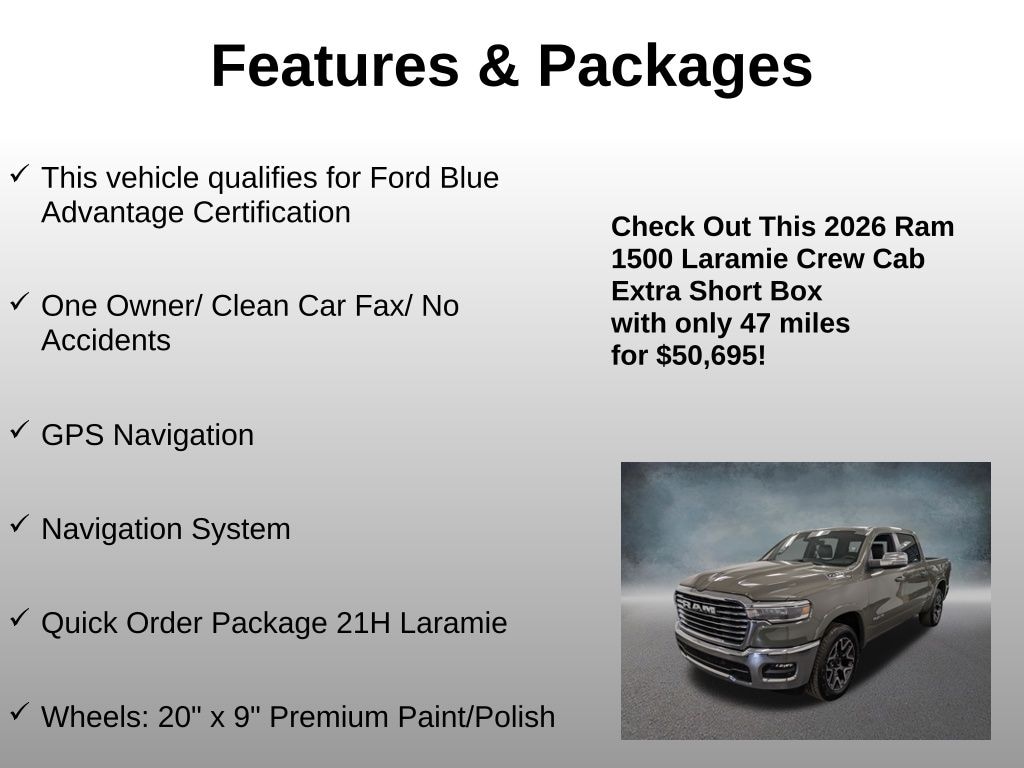 Used 2026 Ram 1500 Laramie Truck
