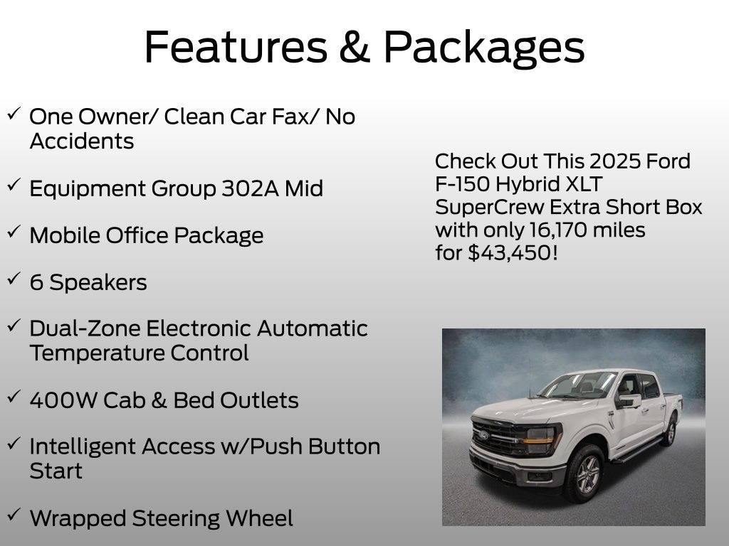Used 2025 Ford F-150 XLT Truck
