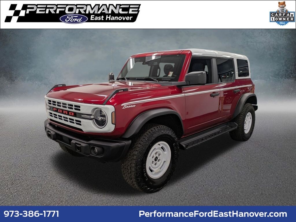 Certified 2025 Ford Bronco Heritage Edition SUV