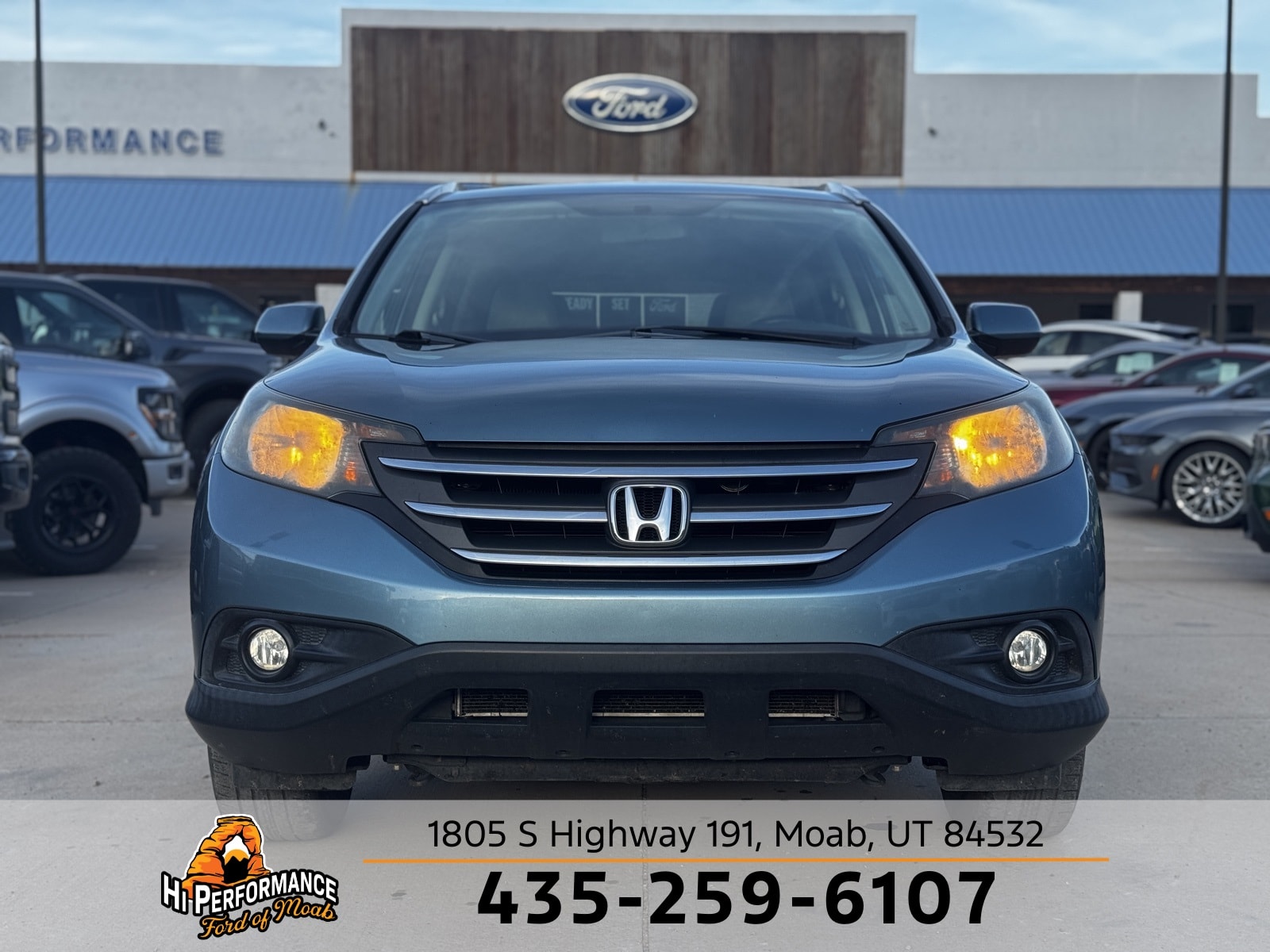 Used 2014 Honda CR-V EX-L with VIN 2HKRM3H76EH527579 for sale in Moab, UT