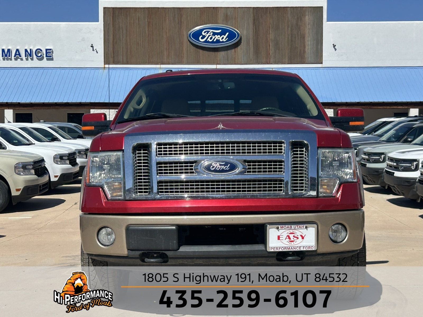 Used 2011 Ford F-150 Lariat with VIN 1FTFW1ET5BFB62921 for sale in Moab, UT