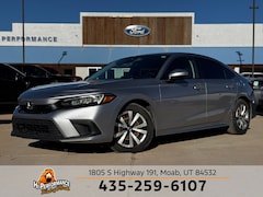 New 2022 Honda Civic LX Sedan for sale or lease in Moab, UT