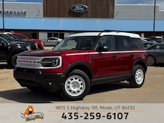New 2026 Ford Bronco Sport Heritage SUV for sale or lease in Moab, UT