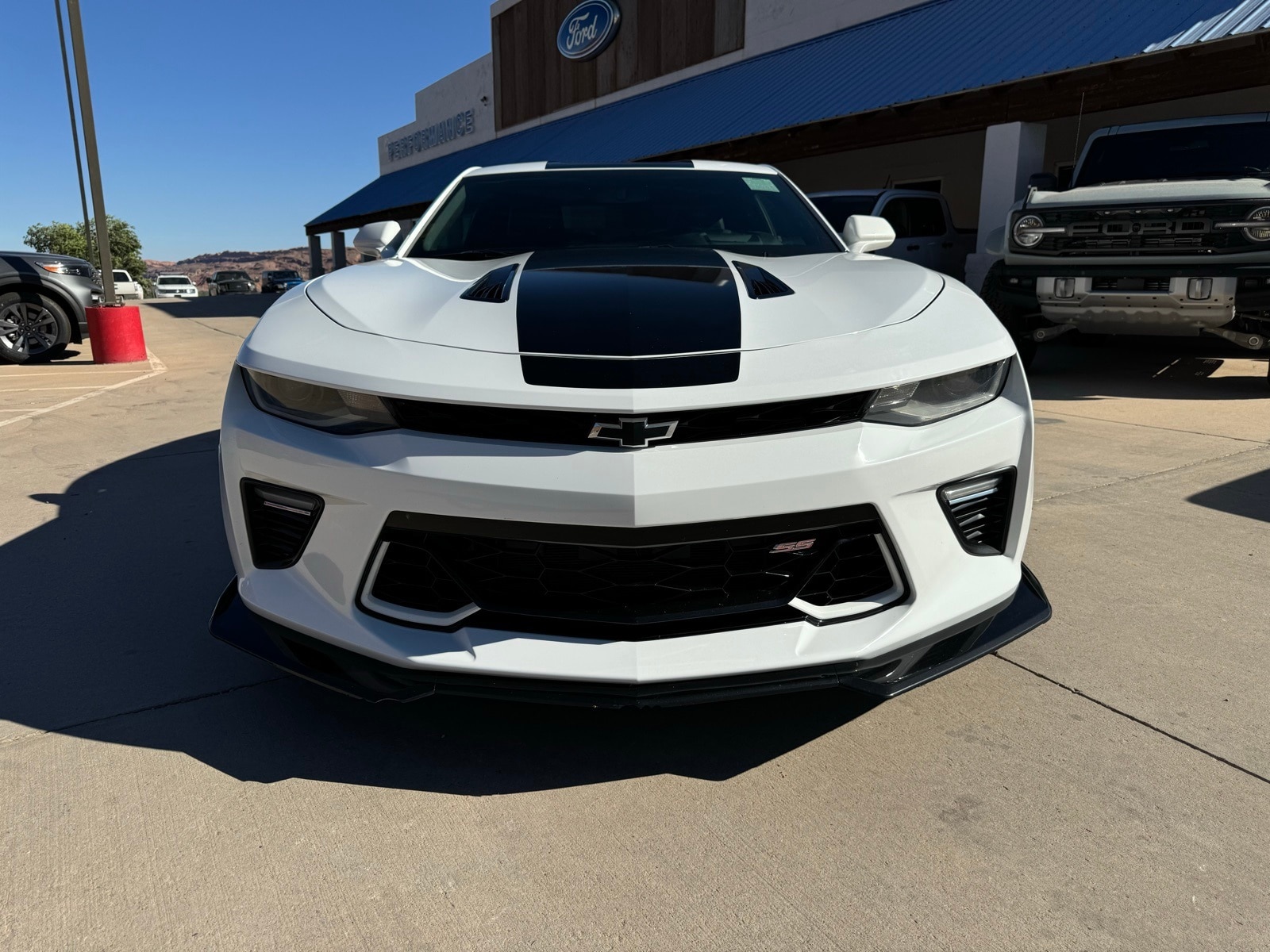 Used 2018 Chevrolet Camaro 2SS with VIN 1G1FG1R79J0111815 for sale in Moab, UT