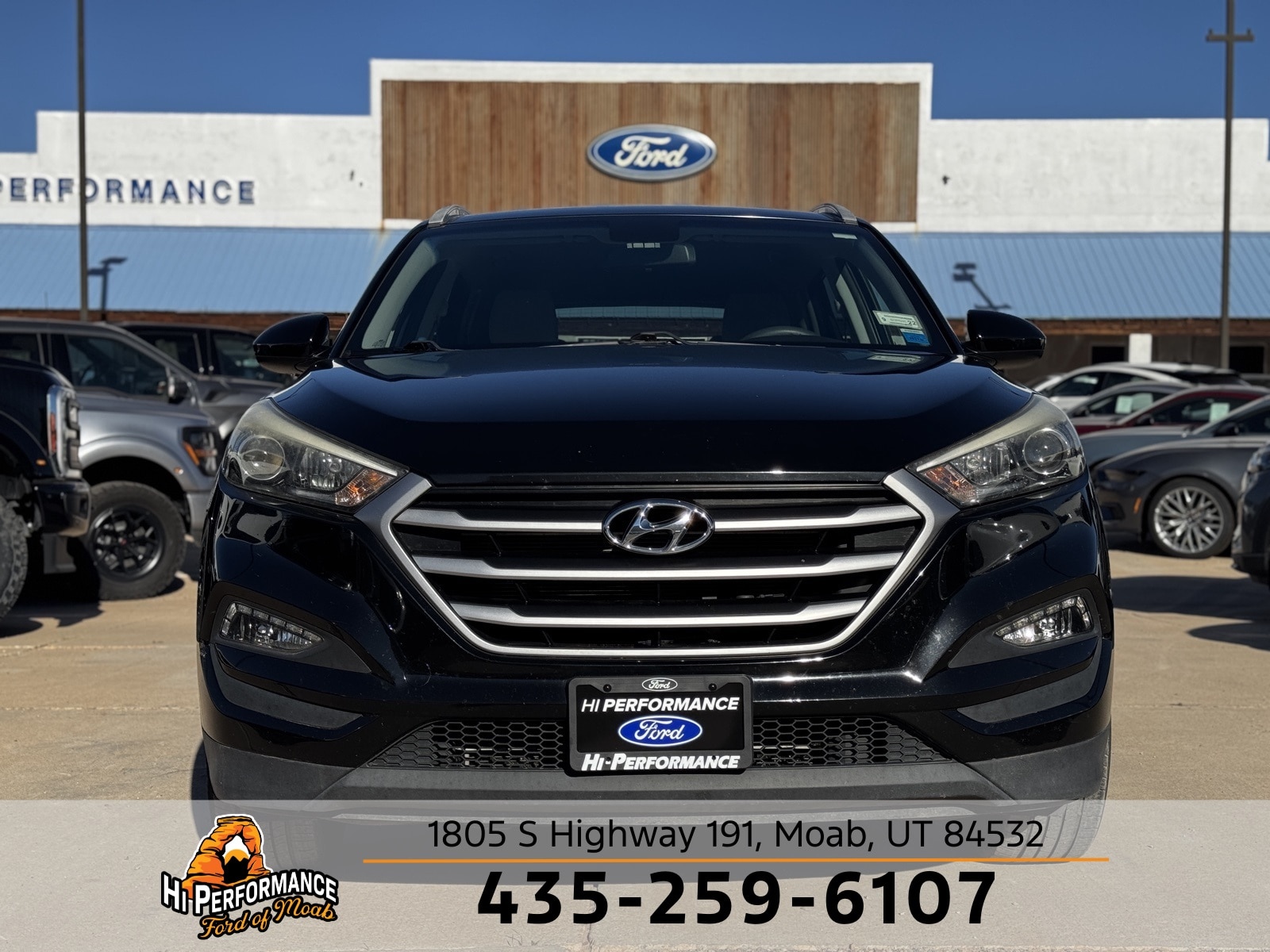 Used 2017 Hyundai Tucson SE with VIN KM8J3CA45HU557453 for sale in Moab, UT