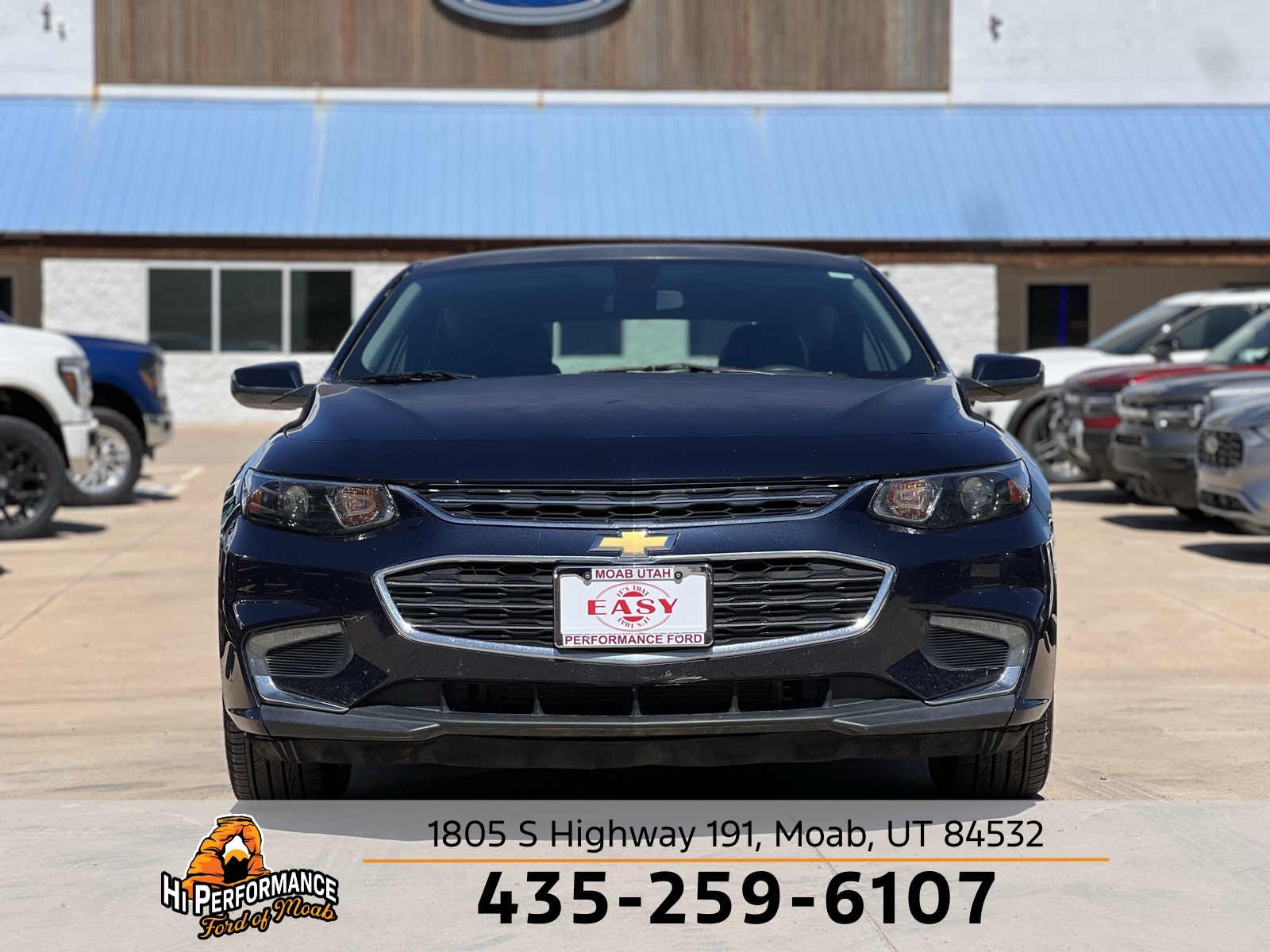 Used 2018 Chevrolet Malibu 1LT with VIN 1G1ZD5ST8JF124220 for sale in Moab, UT