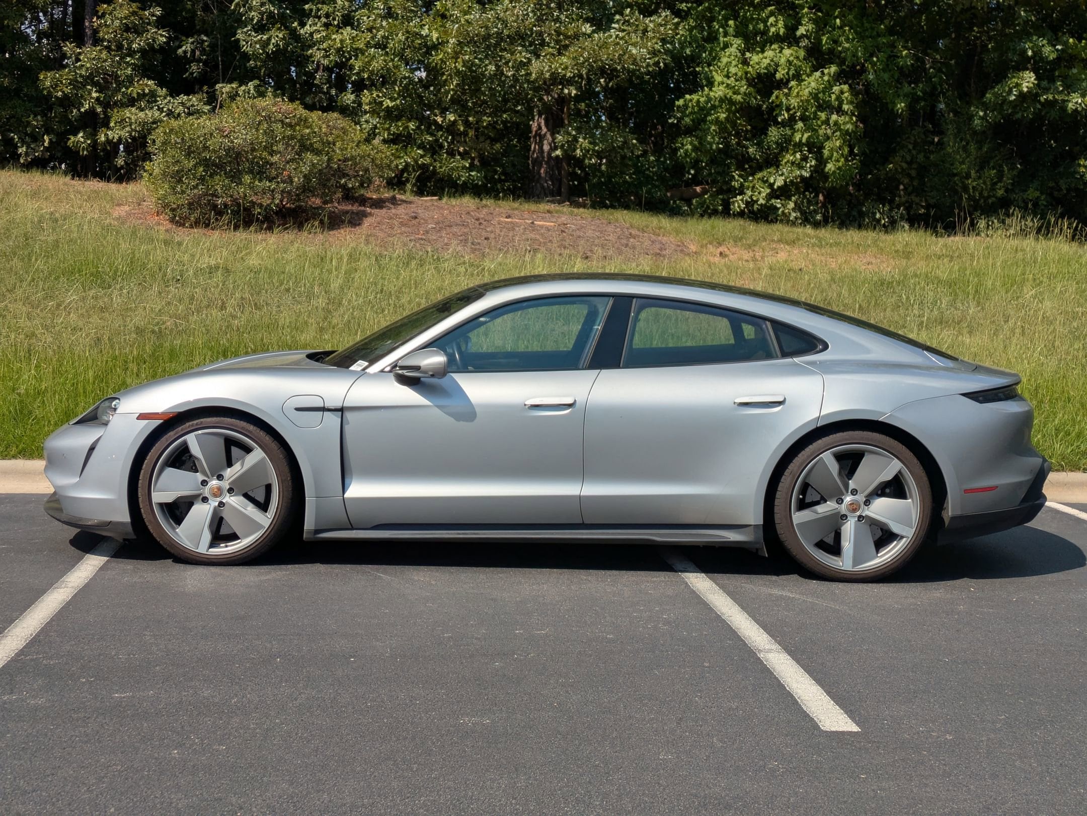Certified 2021 Porsche Taycan Turbo S with VIN WP0AC2Y13MLA62018 for sale in Durham, NC