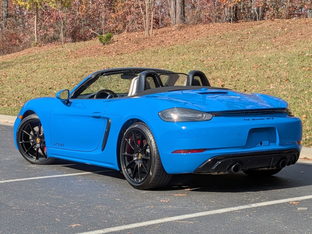 Certified 2025 Porsche 718 Boxster GTS 4.0 Convertible