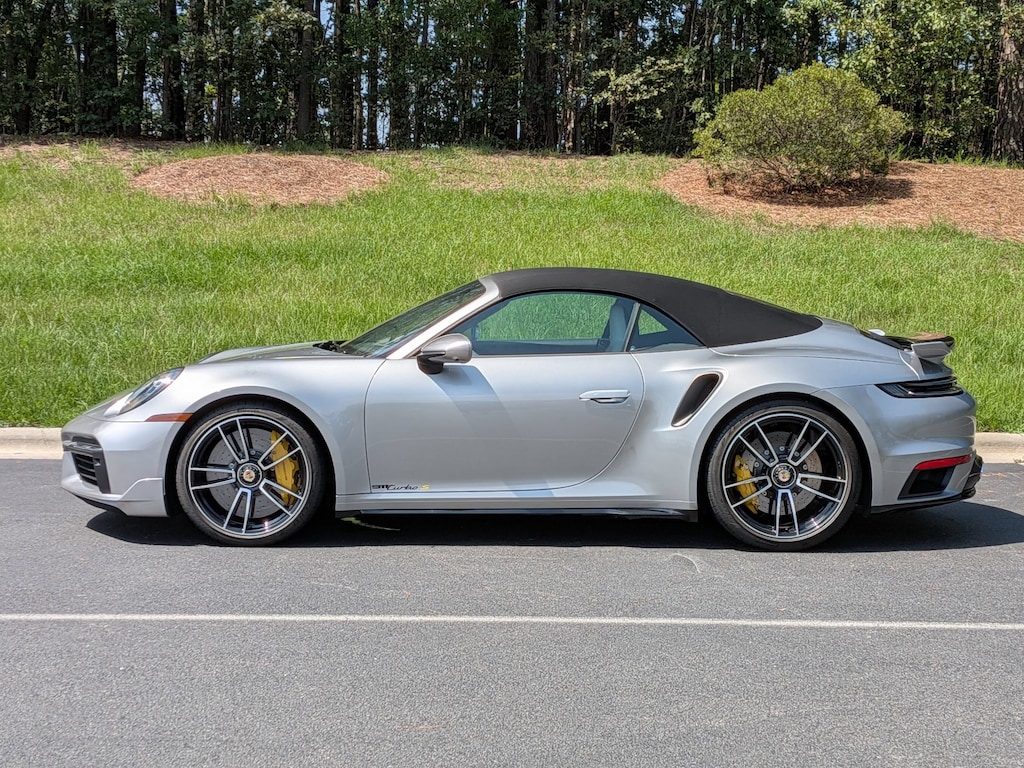 Certified 2023 Porsche 911 Turbo S Cabriolet Convertible