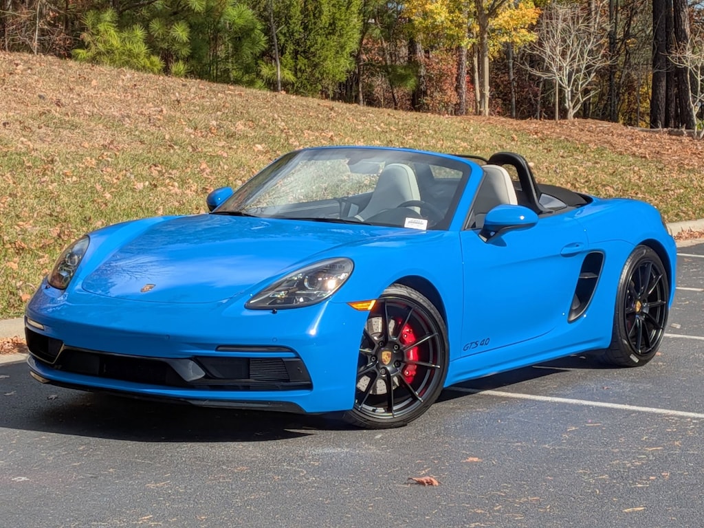 Certified 2025 Porsche 718 Boxster GTS 4.0 Convertible