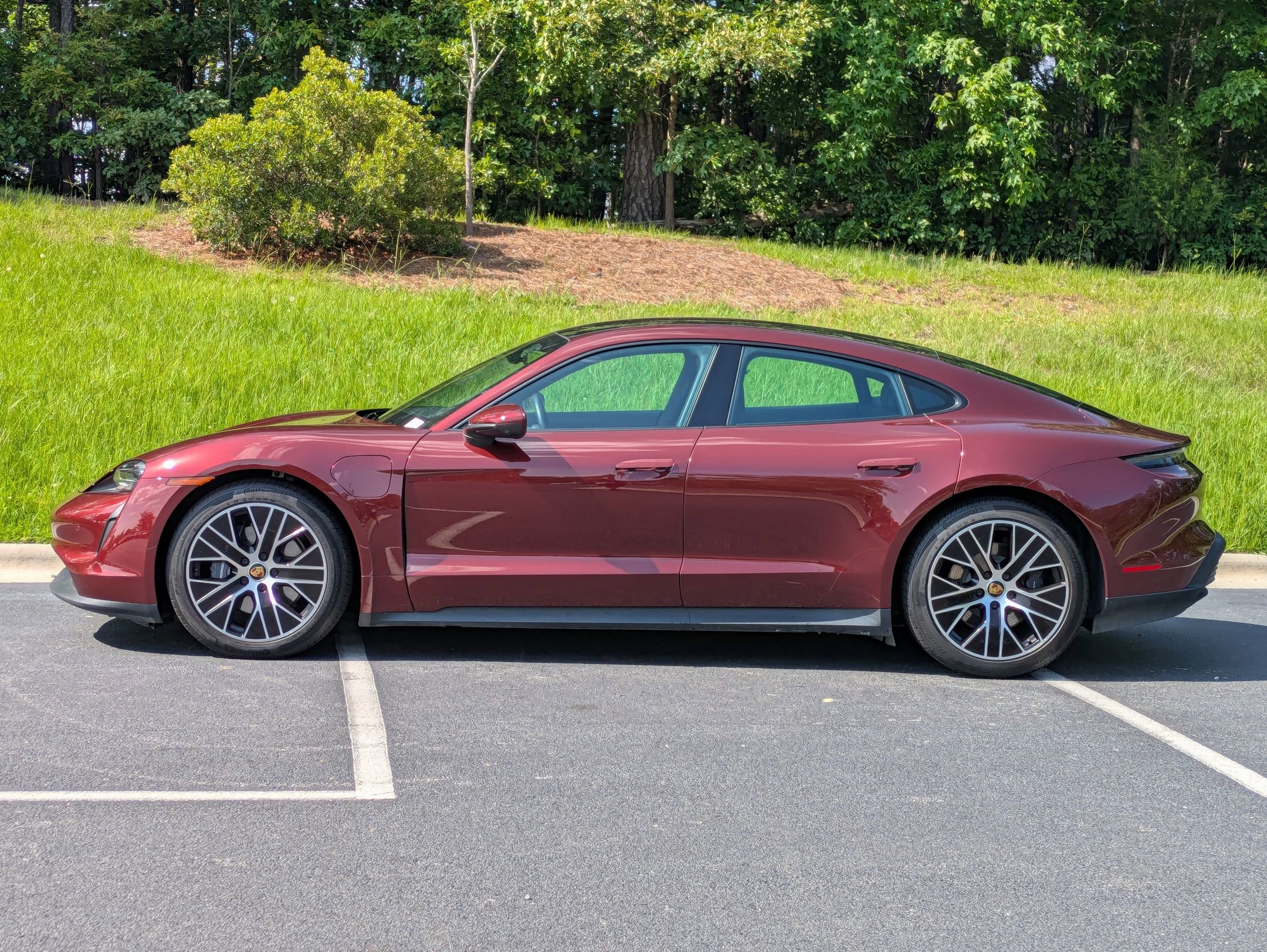 Certified 2021 Porsche Taycan Base with VIN WP0AA2Y10MSA16593 for sale in Durham, NC