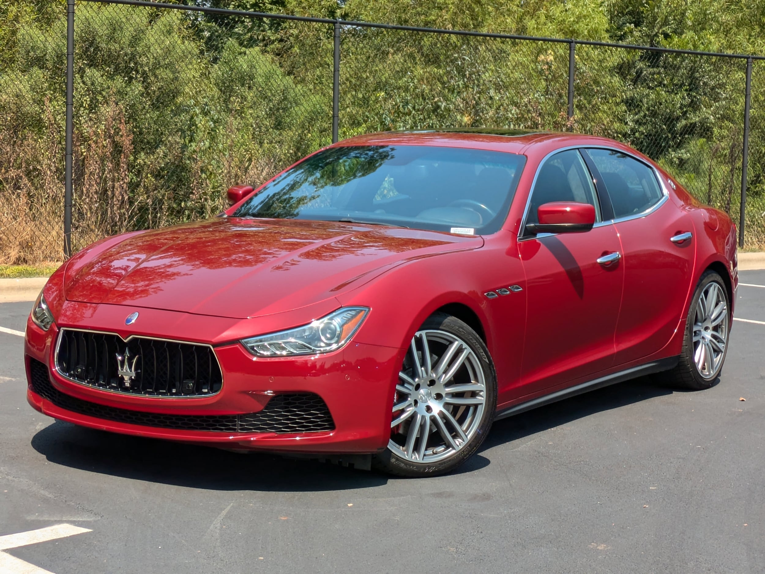 Used 2015 Maserati Ghibli S with VIN ZAM57RTA5F1144264 for sale in Durham, NC