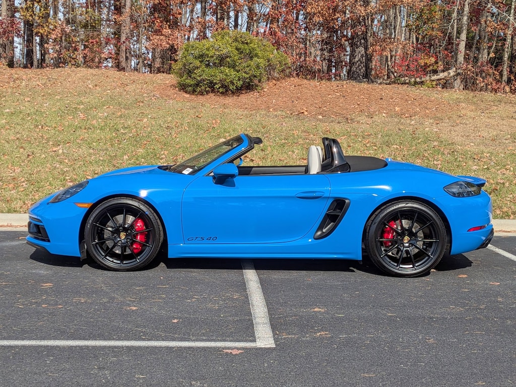 Certified 2025 Porsche 718 Boxster GTS 4.0 Convertible