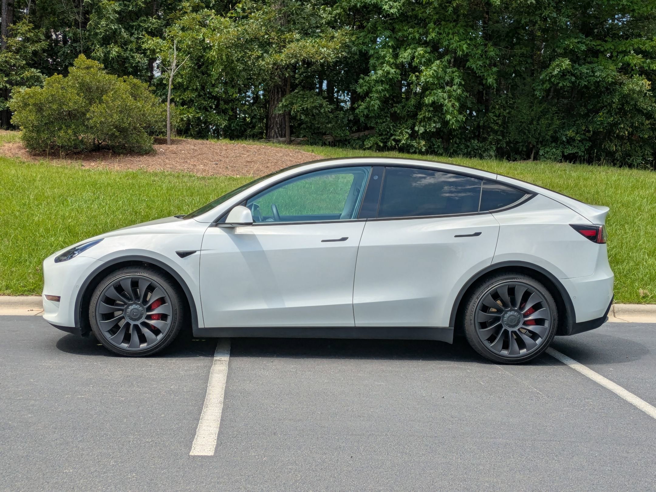 Used 2021 Tesla Model Y Performance with VIN 5YJYGDEF4MF270049 for sale in Durham, NC