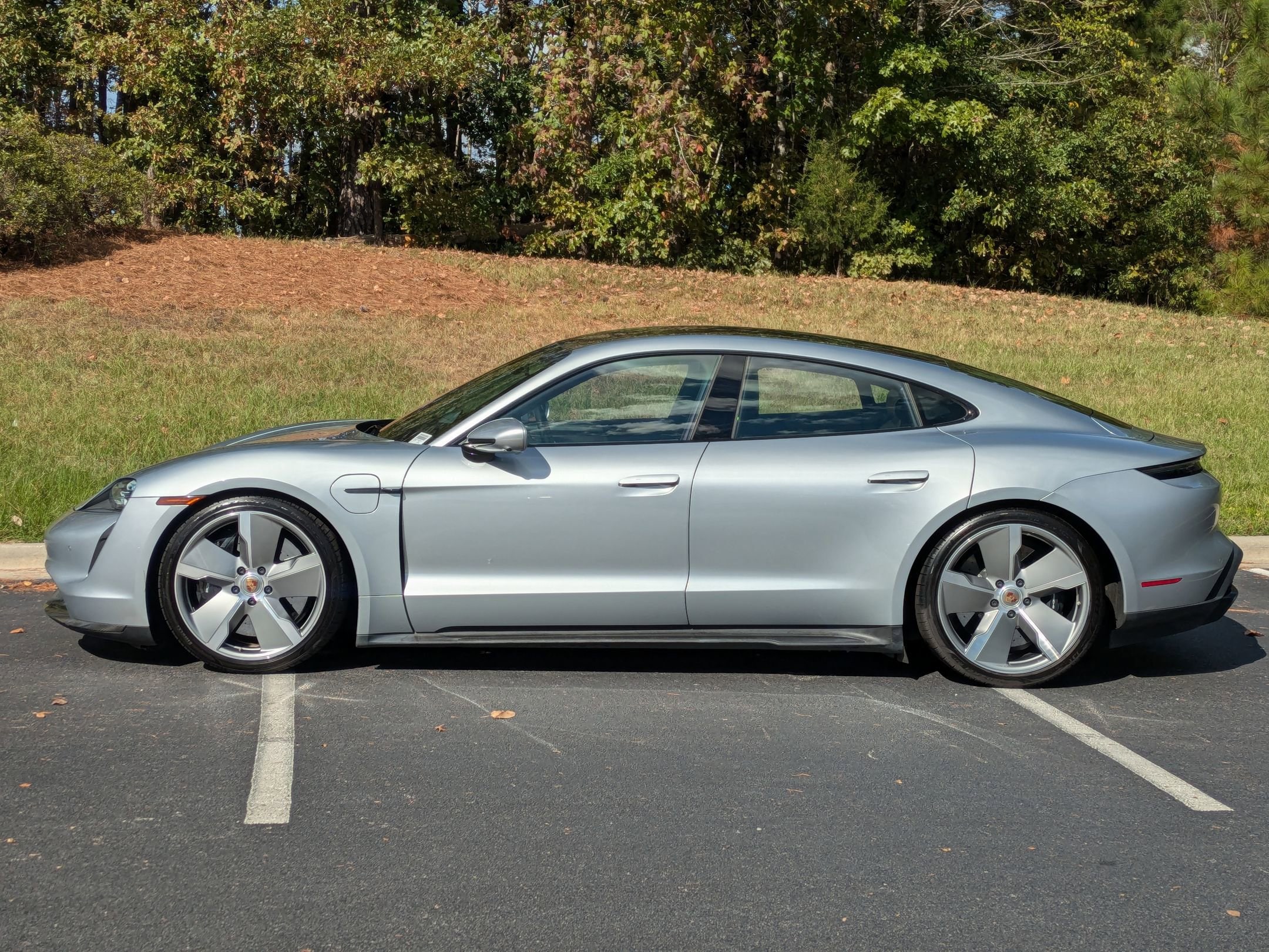Certified 2021 Porsche Taycan Turbo S with VIN WP0AC2Y13MLA62018 for sale in Durham, NC