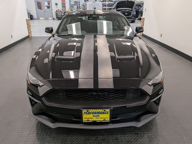 Certified 2021 Ford Mustang EcoBoost with VIN 1FA6P8TH3M5127913 for sale in Randolph, NJ