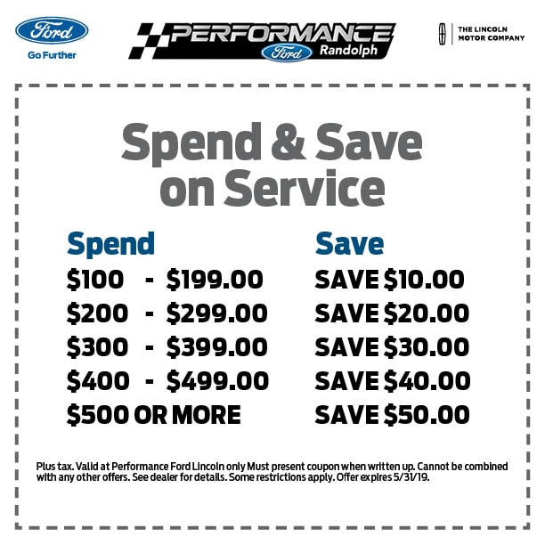 Ford Service Coupons The Works