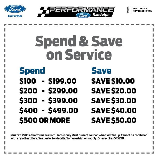 Ford Service Coupons Printable