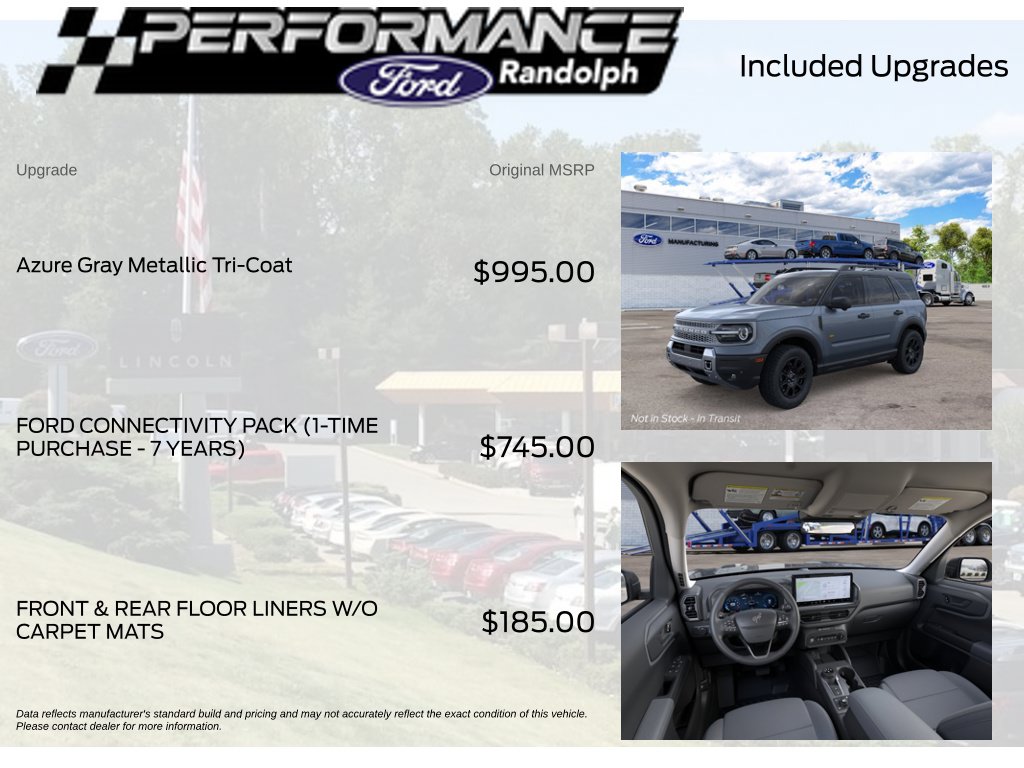 New 2026 Ford Bronco Sport Badlands SUV