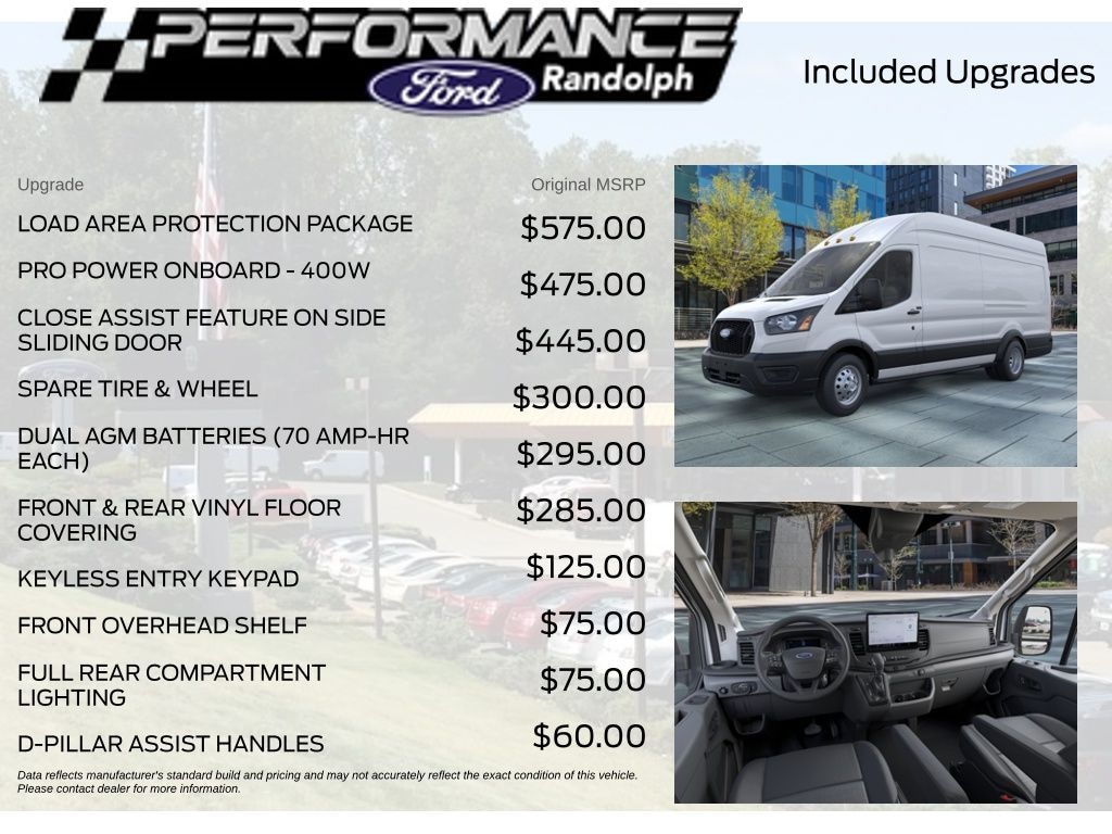 New 2026 Ford Transit-350 Base Cargo Van