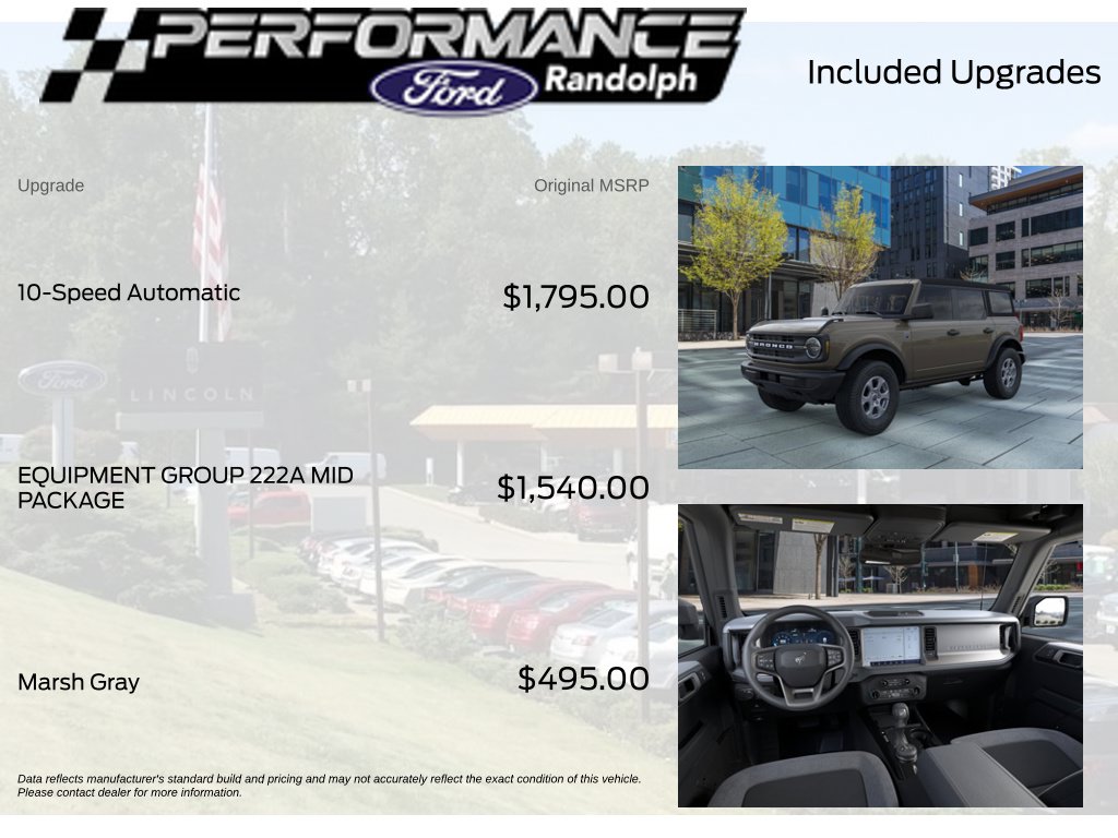 New 2026 Ford Bronco Big Bend SUV