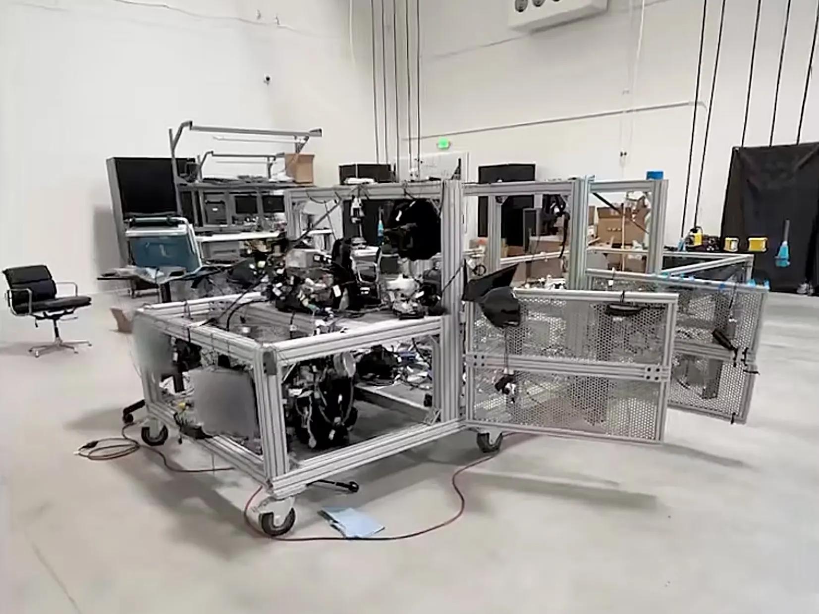 Vehicle testing framework in an R&D laboratory