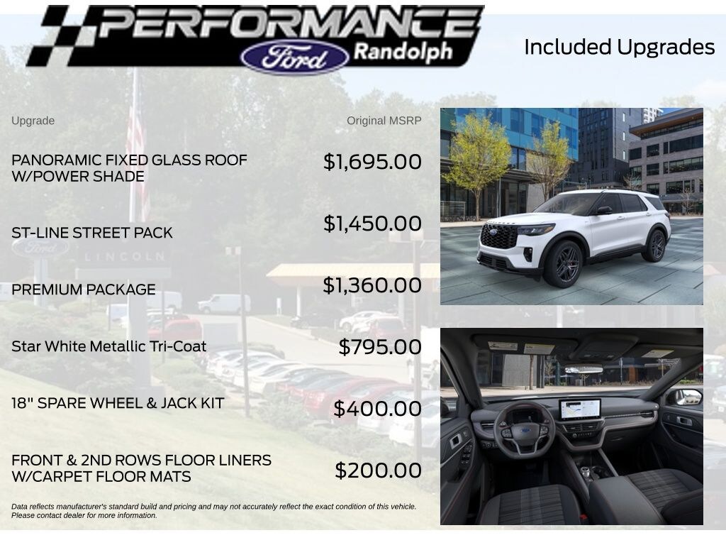 New 2026 Ford Explorer ST-Line SUV