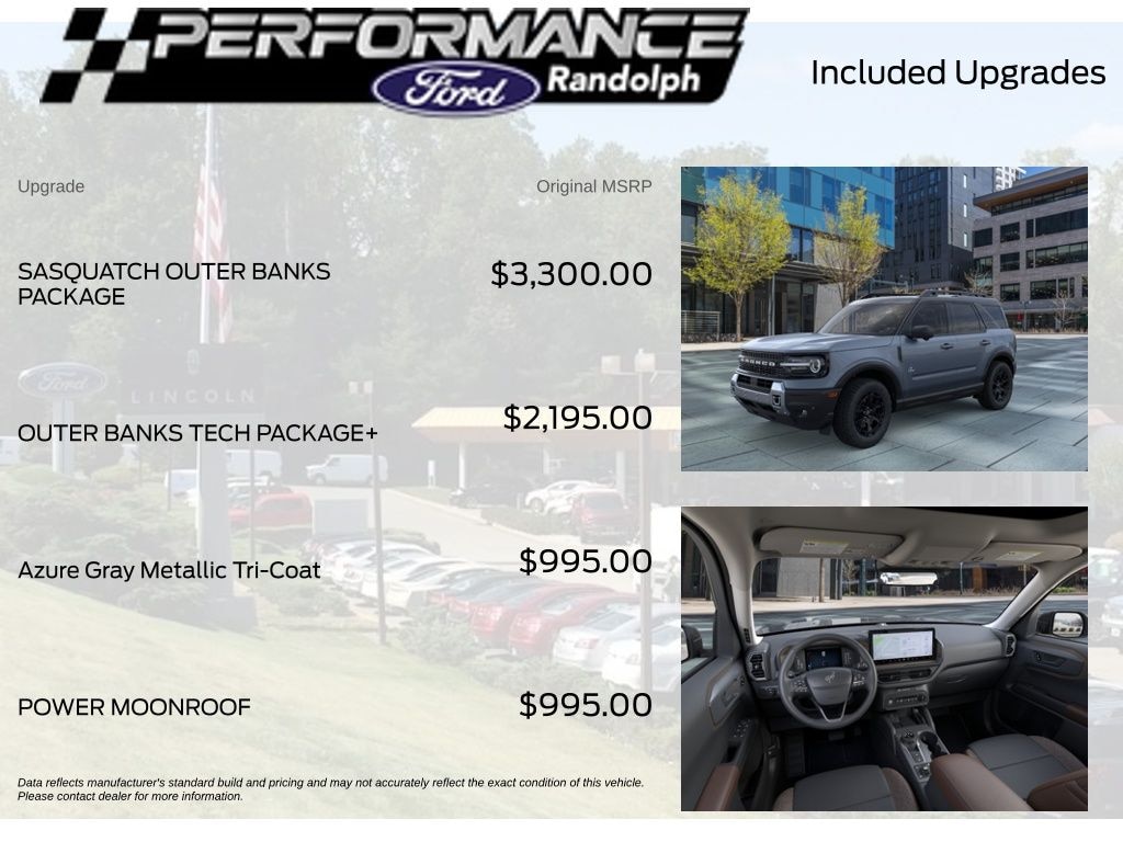 New 2026 Ford Bronco Sport Outer Banks SUV