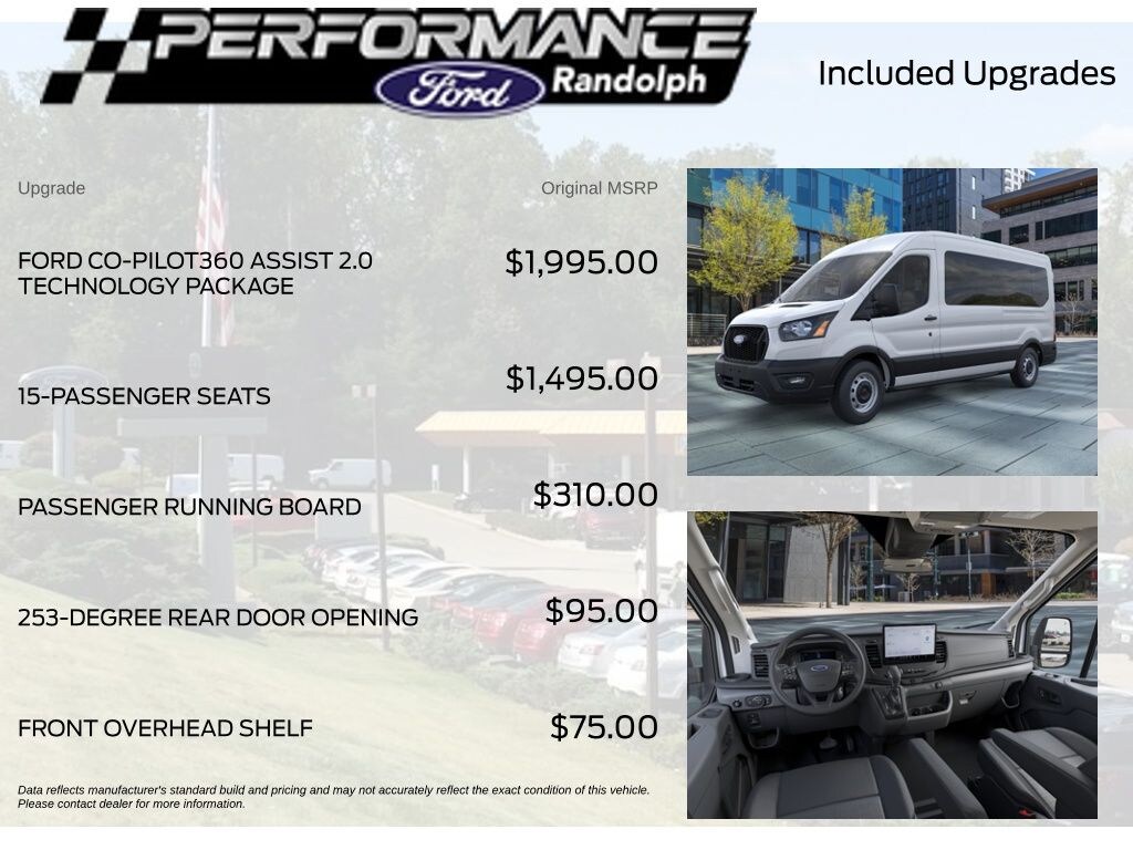 New 2026 Ford Transit-350 XL Wagon