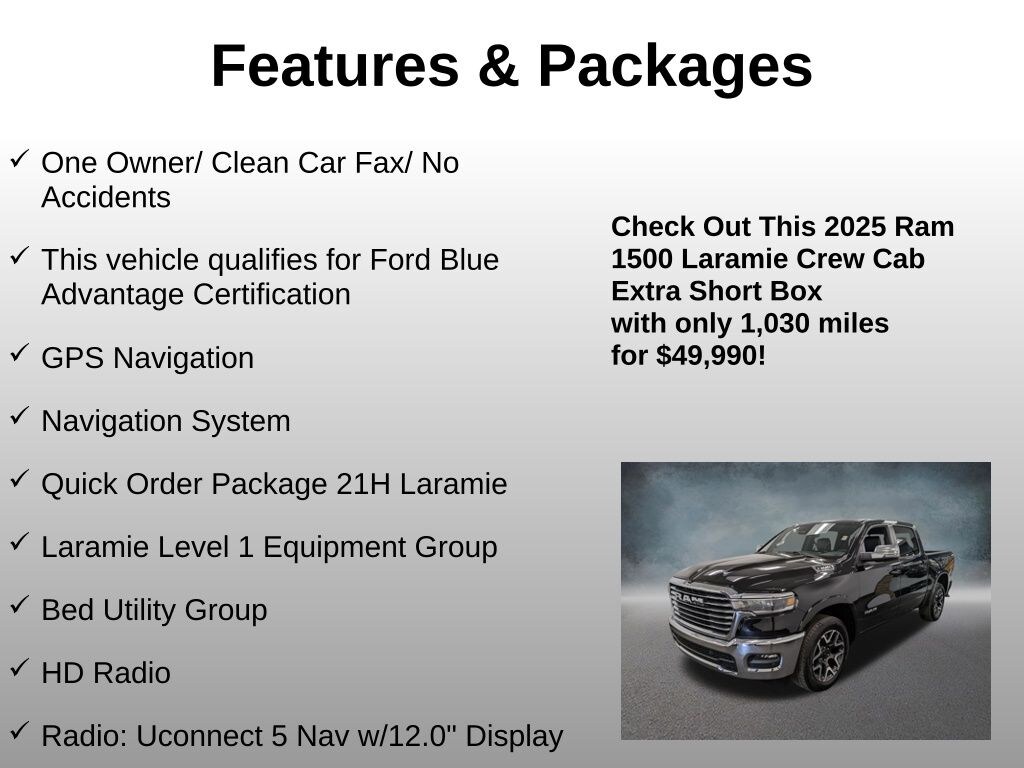 Used 2025 Ram 1500 Laramie Truck