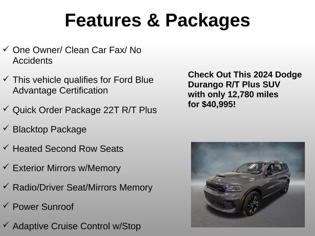 Used 2024 Dodge Durango R/T Plus SUV