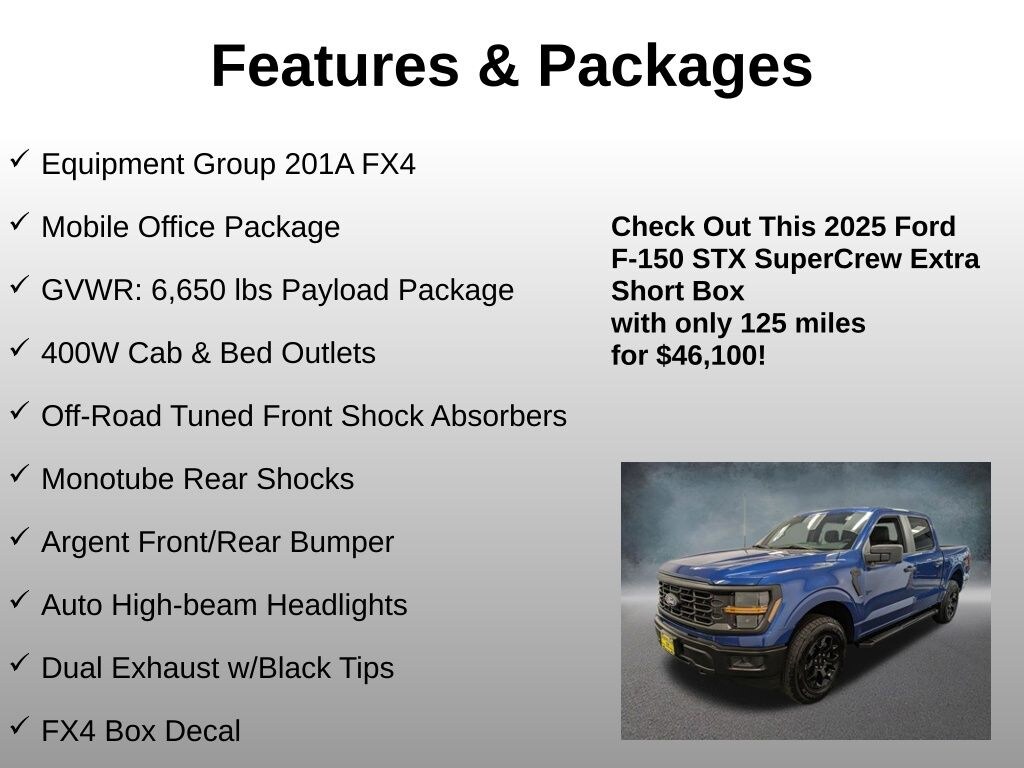 Used 2025 Ford F-150 STX Truck