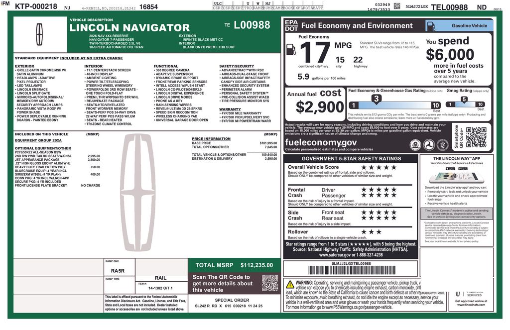 2026 Lincoln Navigator Reserve - Photo 10