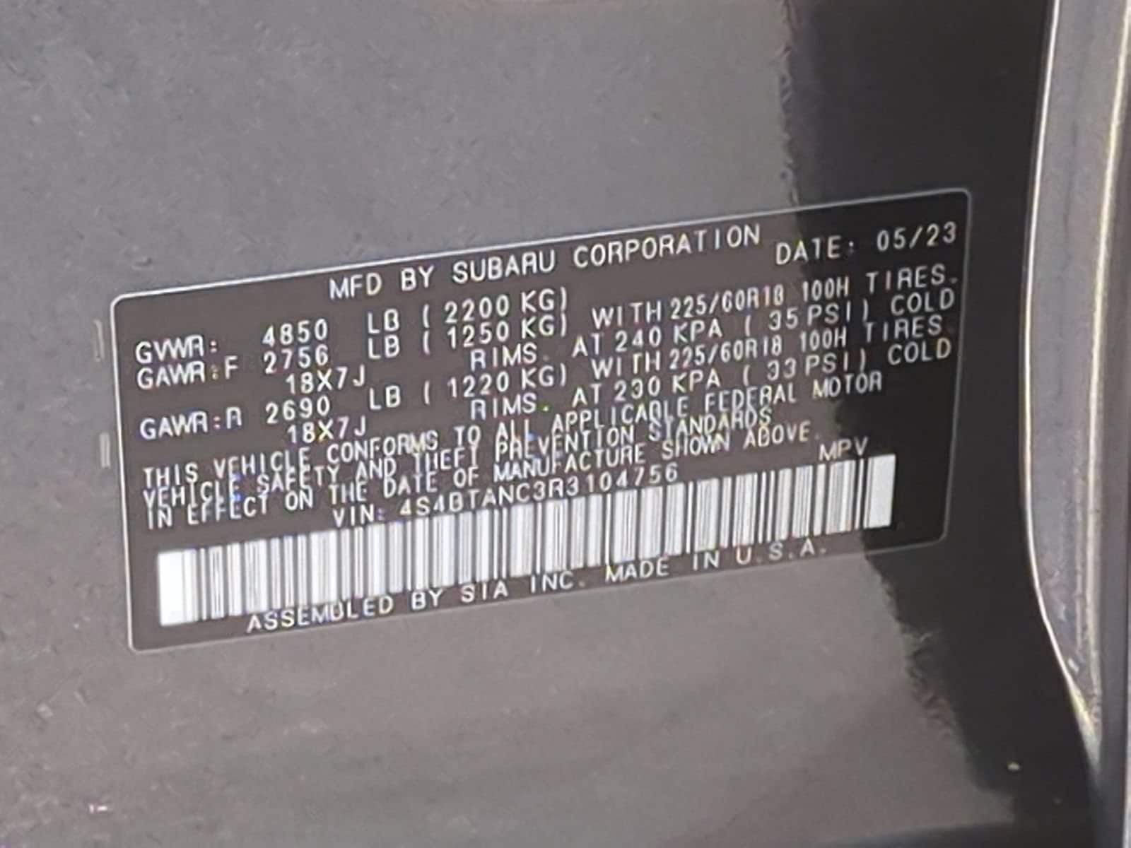2024 Subaru Outback 35