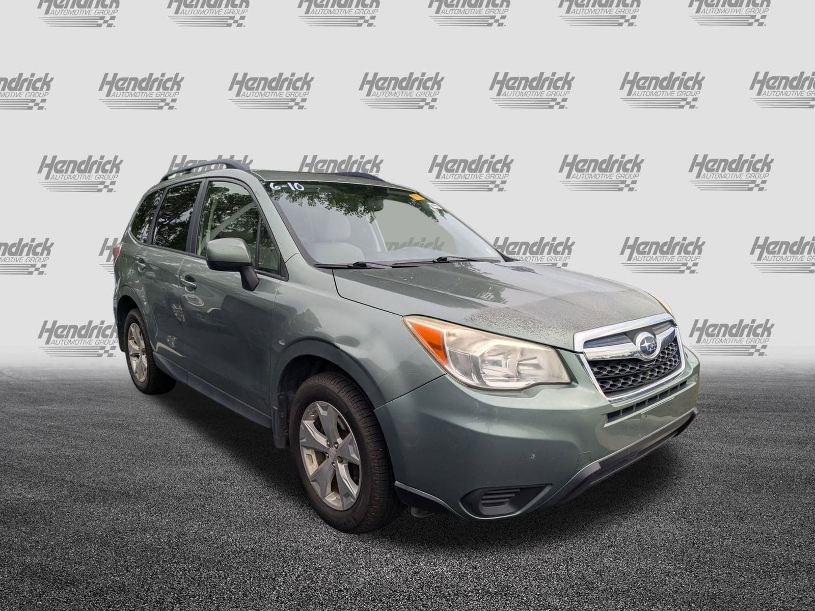 Used 2014 Subaru Forester i Premium with VIN JF2SJAECXEH443698 for sale in Durham, NC