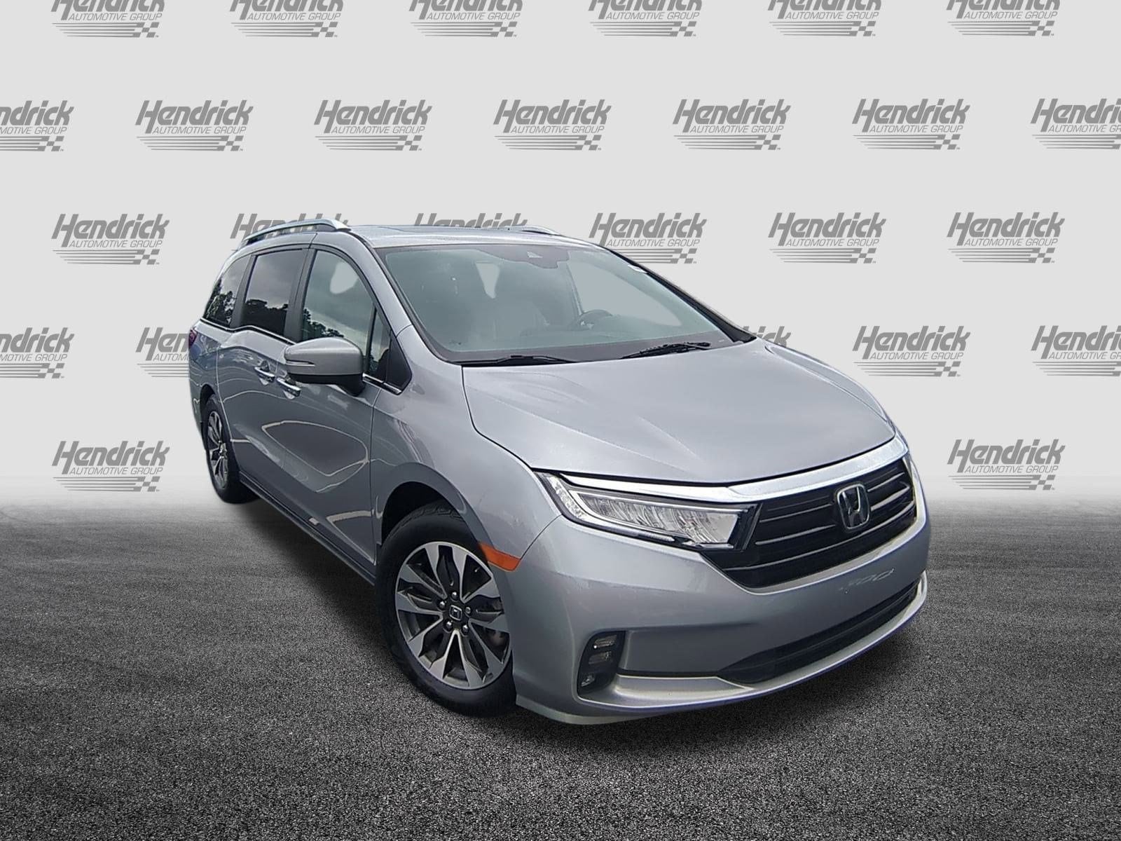 Used 2021 Honda Odyssey EX-L with VIN 5FNRL6H74MB007107 for sale in Durham, NC